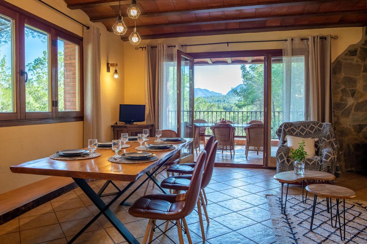 Aldeamia, Cozy Villa For 8 People, Pool, Mountain View, Beach At 8 Min Vilanova de Escornalbou Exterior photo